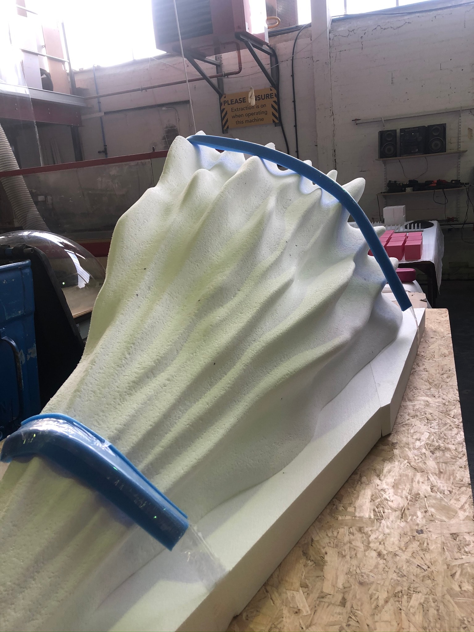 3D printer in action creating custom components